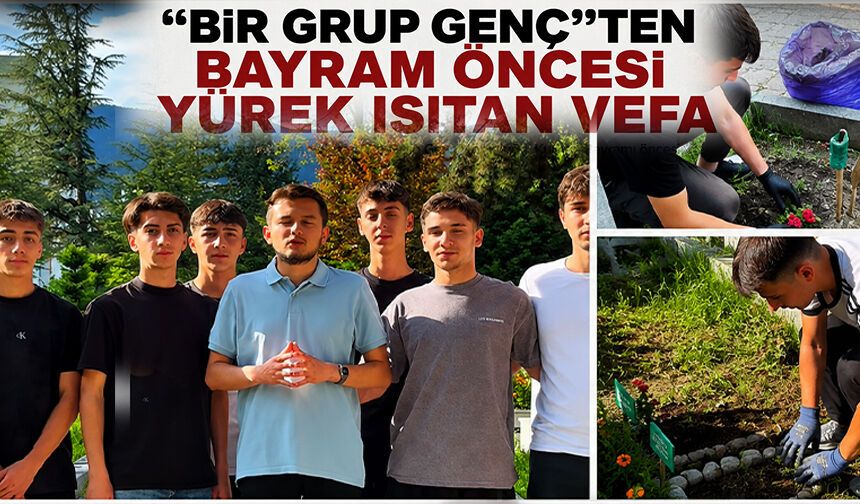 “Bir Grup Genç”ten Bayram Öncesi Yürek Isıtan Vefa