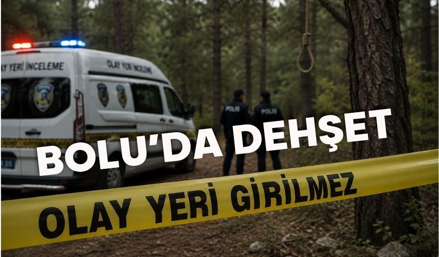 Gerede’de Ormanda Asılı Halde Erkek Cesedi Bulundu