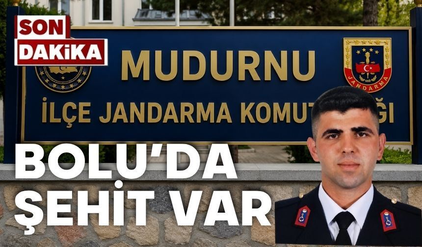 Bolu'da asker şehit oldu