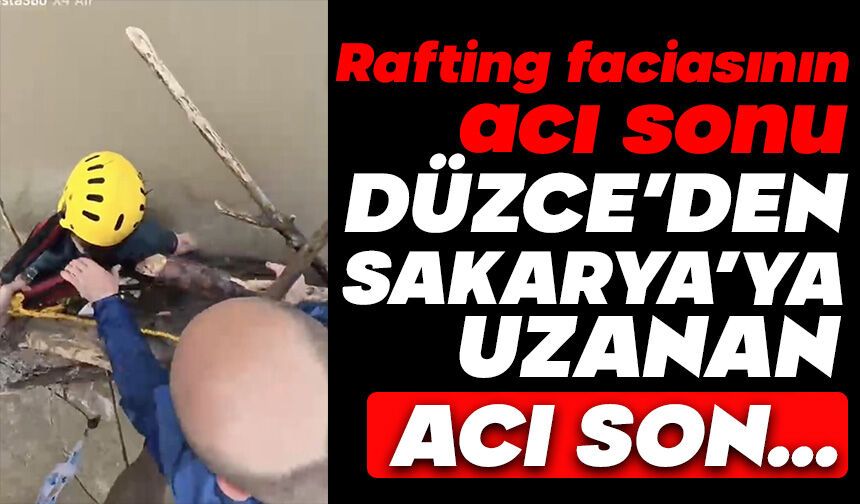Düzce'den Sakarya'ya Uzanan Acı Son..