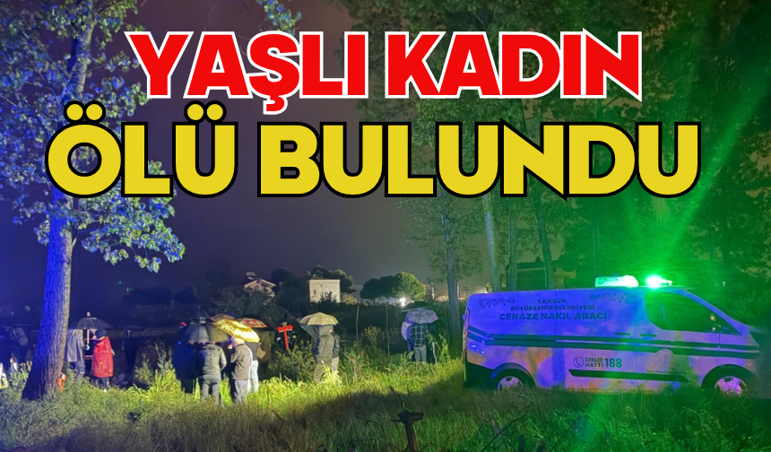 Yaşlı kadın ölü bulundu
