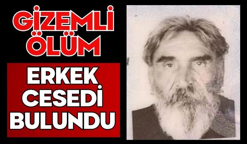 Gizemli ölüm erkek cesedi bulundu