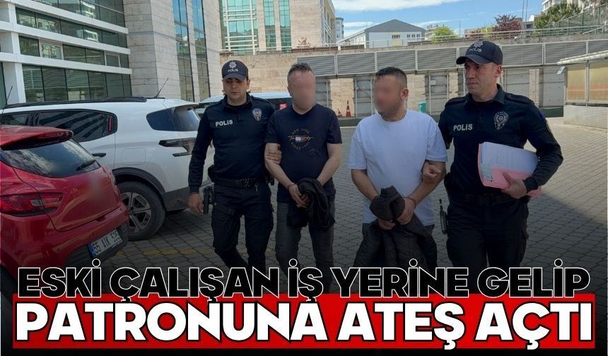 Eski çalışan iş yerine gelip patronuna ateş açtı