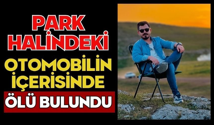 Park halindeki otomobilin içerisinde ölü bulundu