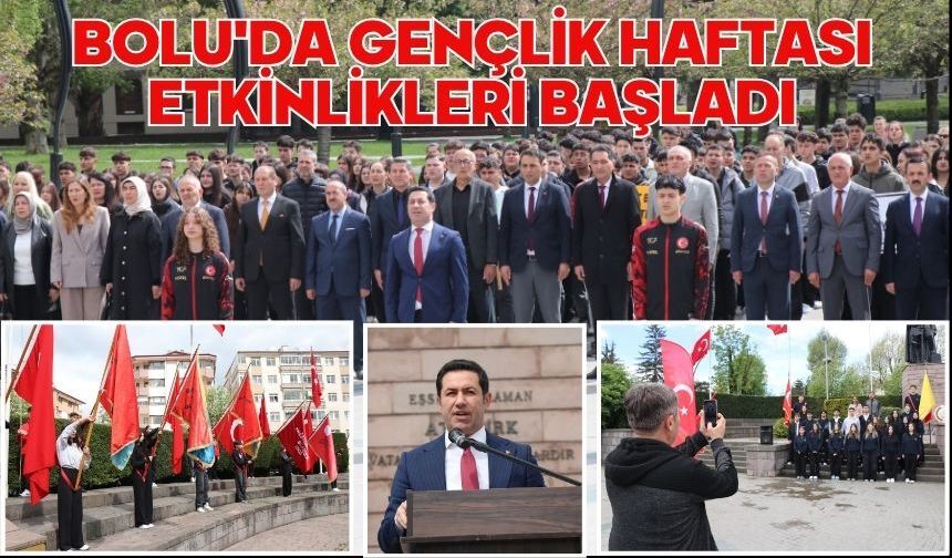 Bolu'da Gençlik Haftası etkinlikleri başladı