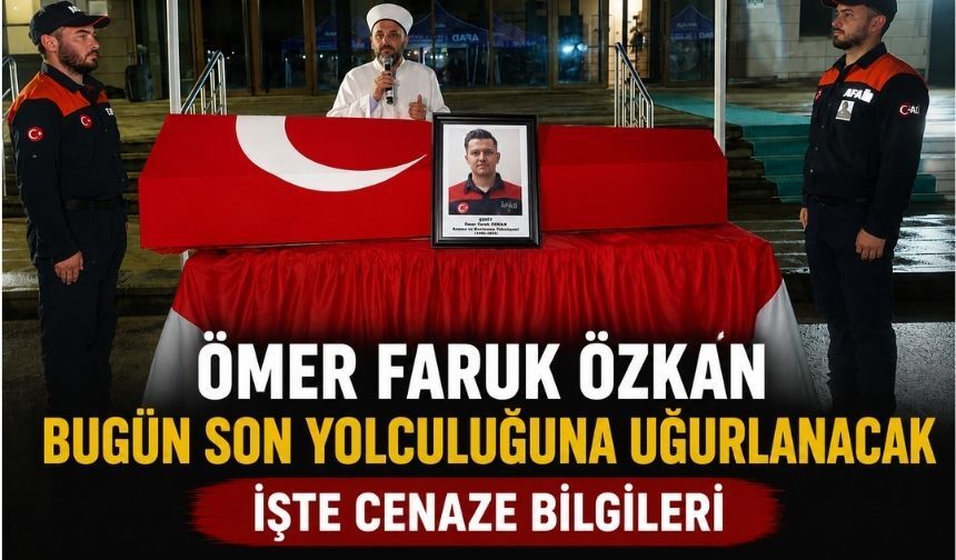 Bolulu Ömer Faruk'un cenaze bilgileri