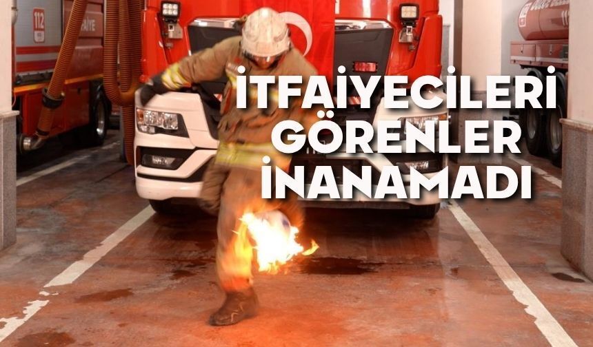 Düzce'de itfaiyecilerden ilginç anlar