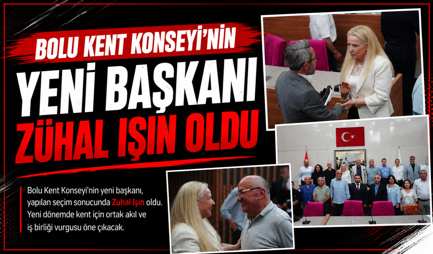 Bolu Kent Konseyi’nin Yeni Başkanı Zuhal Işın Oldu