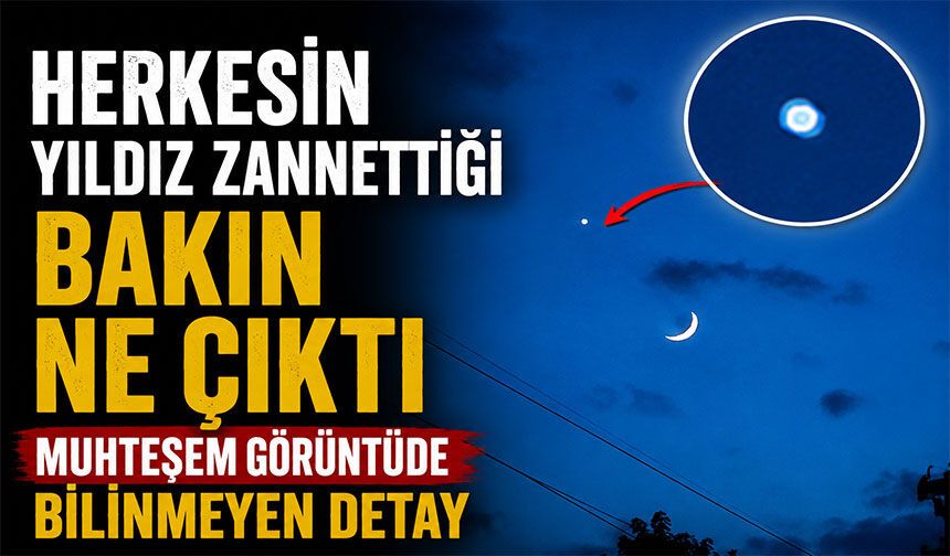 Bolu'da, parlak ışık bakın ne çıktı