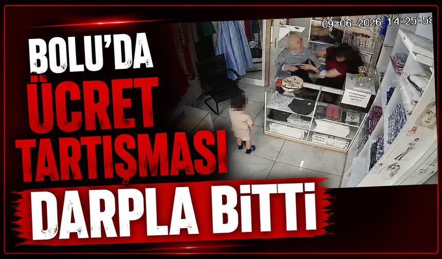 Bolu'da ücret tartışması darpla bitti