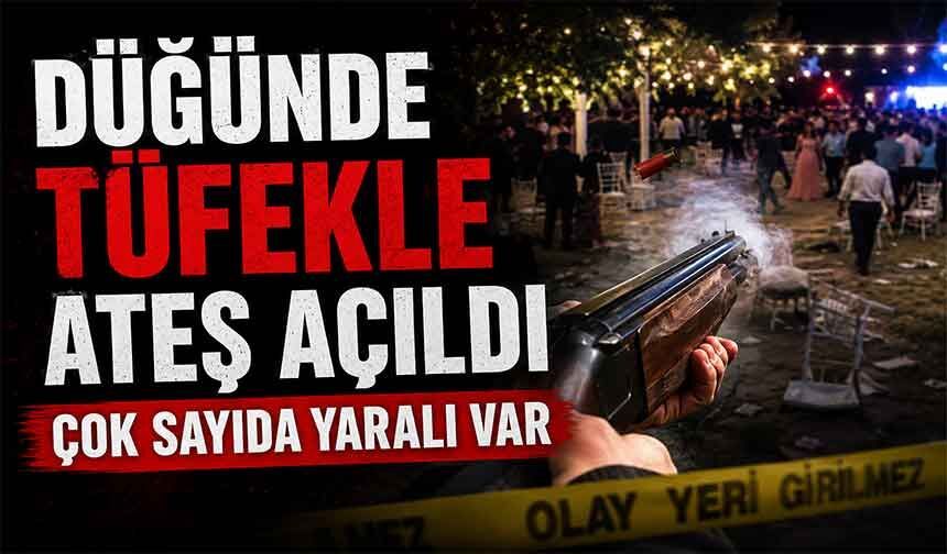 Düğünde sevinç faciaya döndü