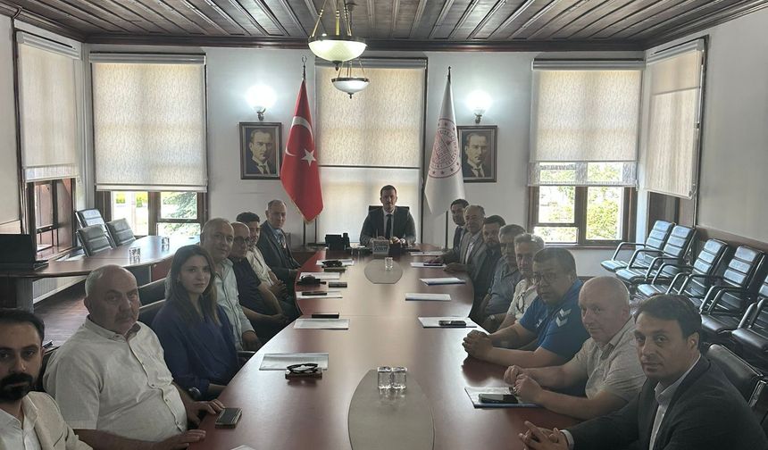 Köyler Arası Futbol Turnuvası İçin İlk Toplantı Yapıldı