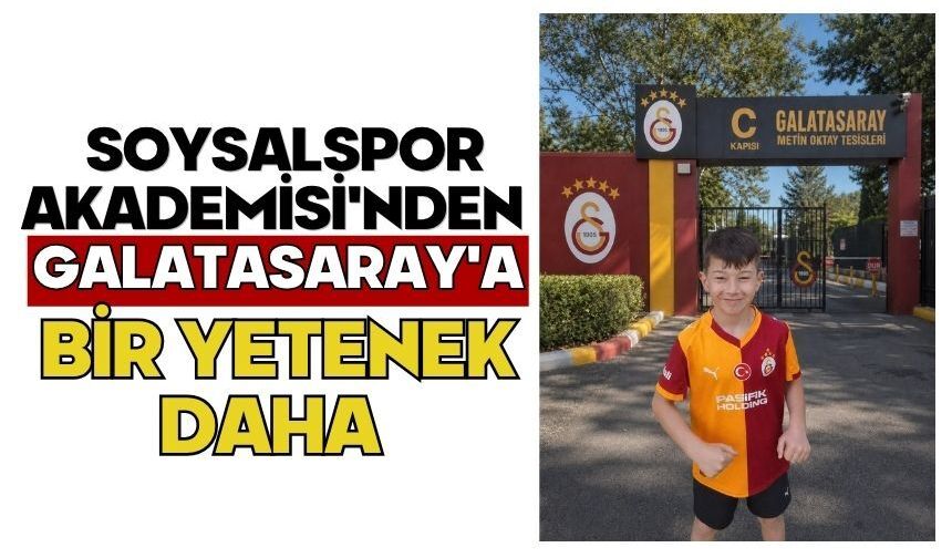 Soysalspor Akademisi'nden Galatasaray'a Bir Yetenek Daha