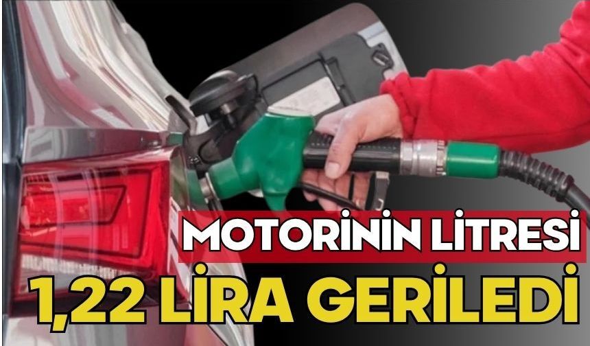 Akaryakıta barış indirimi: Motorinin litresi 1,22 lira geriledi