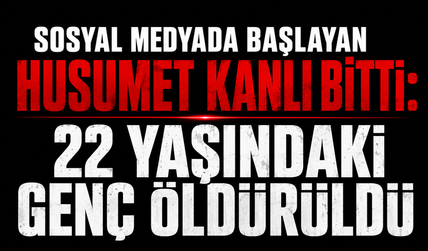 Sosyal medyada başlayan husumet kanlı bitti