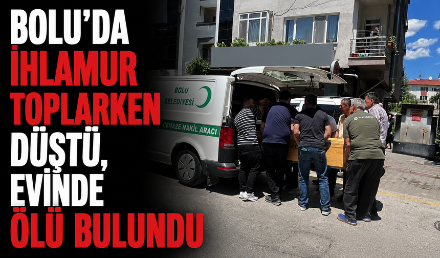 Bolu’da ıhlamur toplarken düştü, evinde ölü bulundu