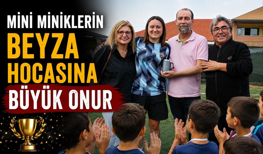 Mini Miniklerin Beyza Hocasına Büyük Onur