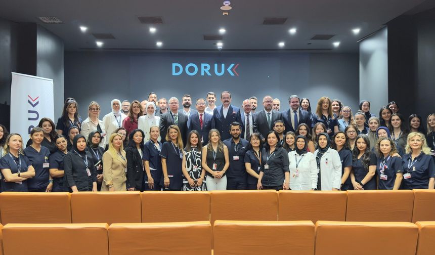 Bursa’da ilk: Doruk Nilüfer Hastanesi "TÜSKA Sağlıkta Akreditasyon Belgesi" aldı