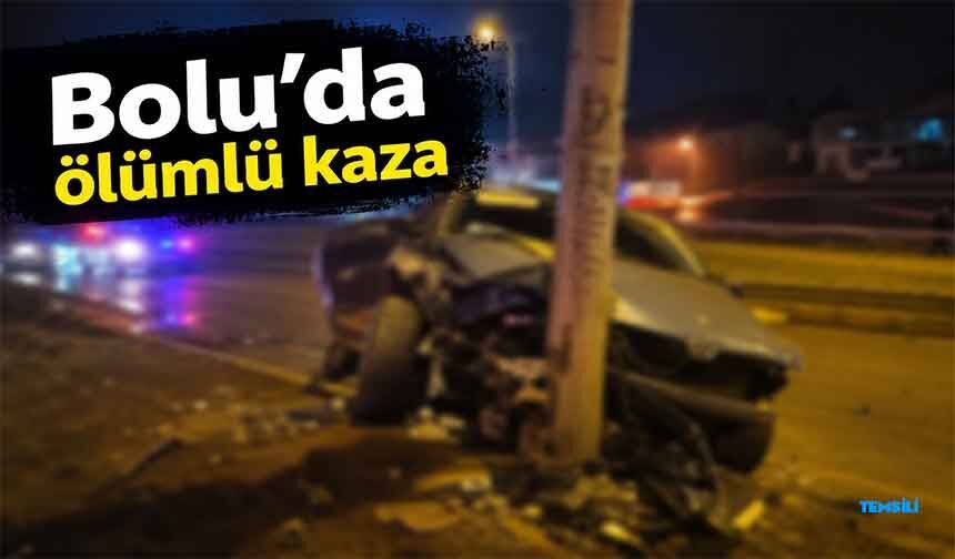 Bolu'da kaza, 1 ölü 1 yaralı