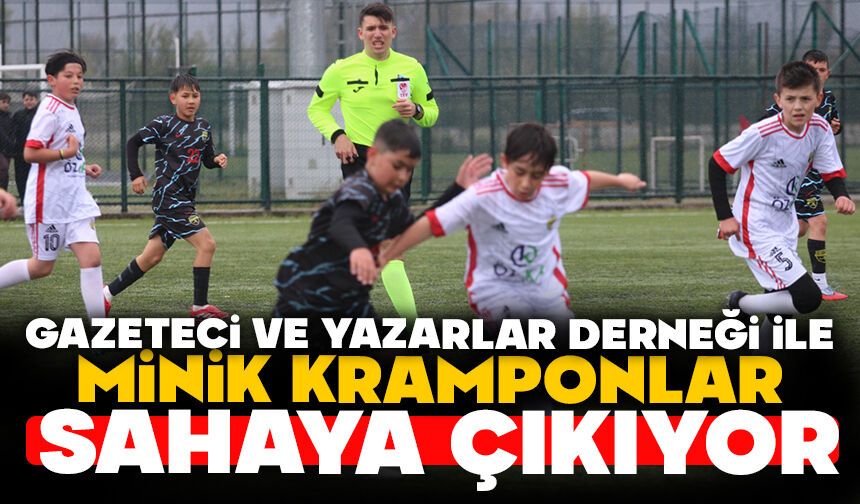 Bolu Gazeteci ve Yazarlar Derneği ile Minik Kramponlar Sahaya Çıkıyor