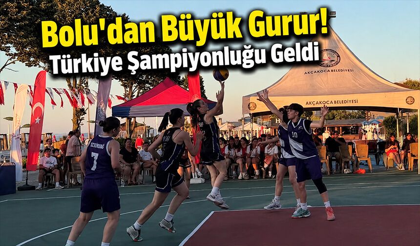 Bolu'dan Büyük Gurur! Türkiye Şampiyonluğu Geldi