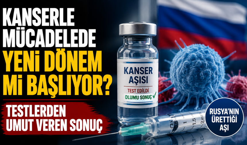 Kanserle mücadelede yeni dönem mi başlıyor? Testlerden umut veren sonuç