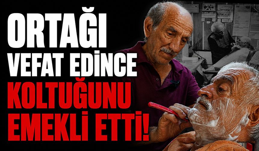 Ortağı vefat edince koltuğunu emekli etti