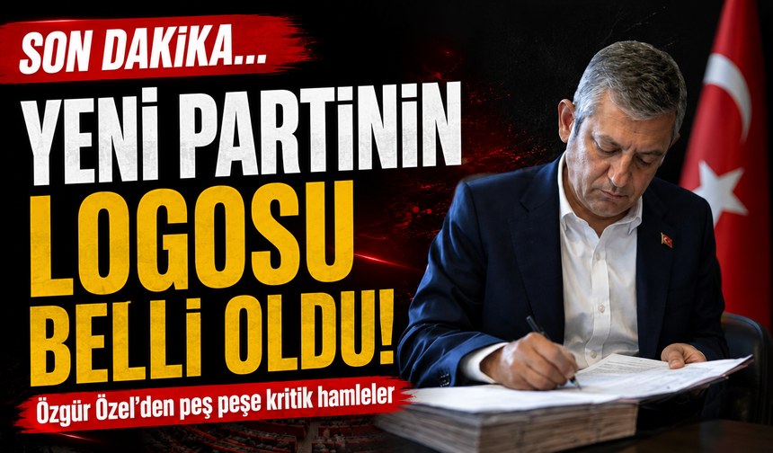 Son Dakika... Yeni Partinin Logosu Belli Oldu!