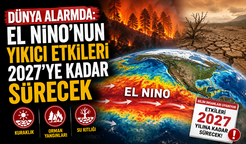 Dünya Alarmda: El Nino’nun Yıkıcı Etkileri 2027’ye Kadar Sürecek