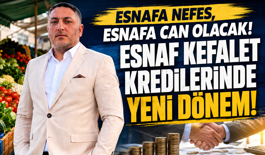 Esnafa nefes olacak düzenleme! Mustafa Maltaş’tan destek mesajı