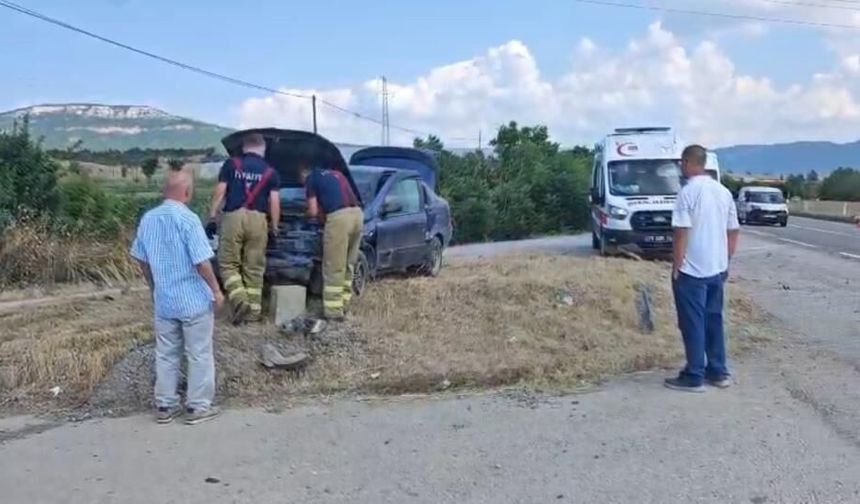 Karabük’te trafik kazaları: 4 yaralı