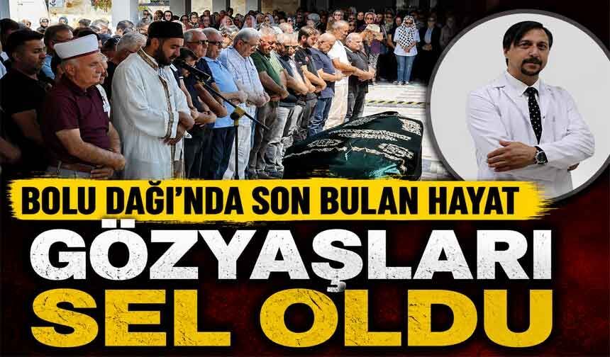 Bolu Dağı'nda biten hayat, son yolculuğuna uğurlandı