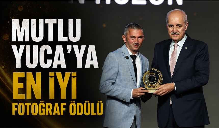 Mutlu Yuca'ya en iyi fotoğraf ödülü