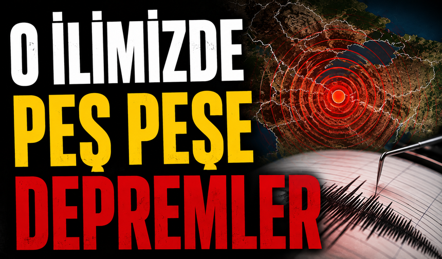O il de peş peşe deprem
