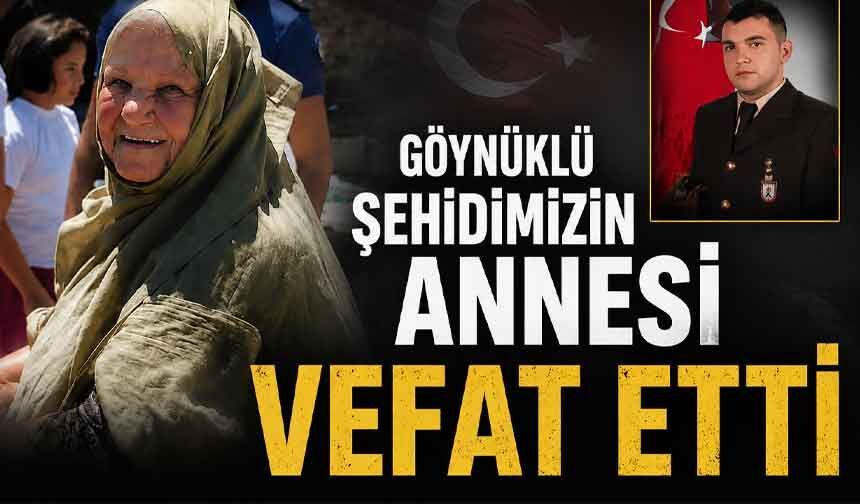Şehit Ziya Sarpkaya’nın annesi hayatını kaybetti