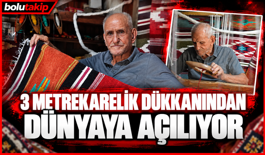 3 metrekarelik dükkanından dünyaya açılıyor
