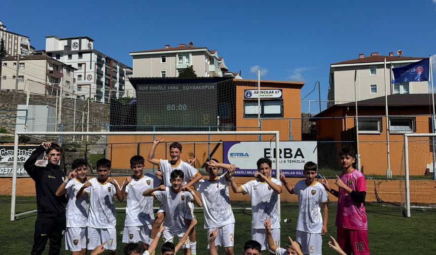 Soysalspor U14 Deplasmanda 8 Golle Kazandı