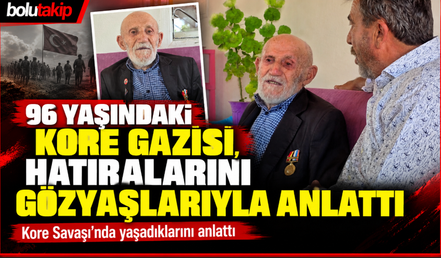 96 yaşındaki Kore Gazisi, hatıralarını gözyaşlarıyla anlattı
