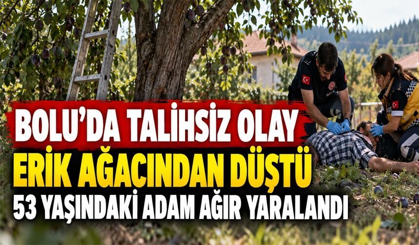 53 YAŞINDAKİ ADAM AĞIR YARALANDI