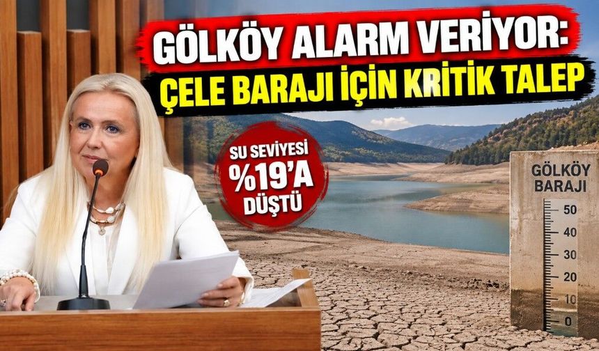 Gölköy Alarm Veriyor: Çele Barajı İçin Kritik Talep