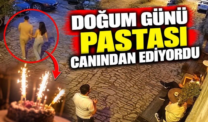 Doğum günü pastası canından ediyordu
