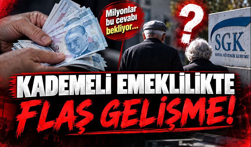 Kademeli emeklilikte son durum: Beklenen düzenleme çıkacak mı?