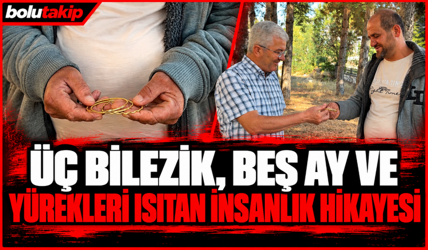 Üç bilezik, beş ay ve yürekleri ısıtan insanlık hikayesi