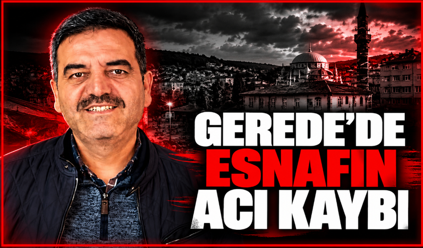 Bolu'da esnaf hayatını kaybetti