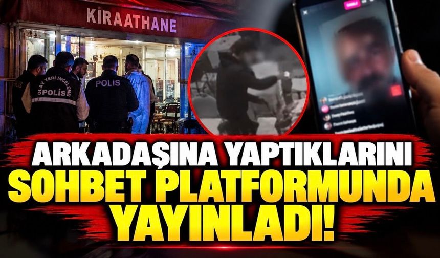 Arkadaşına Yaptıklarını Sohbet Platformunda Yayınladı!