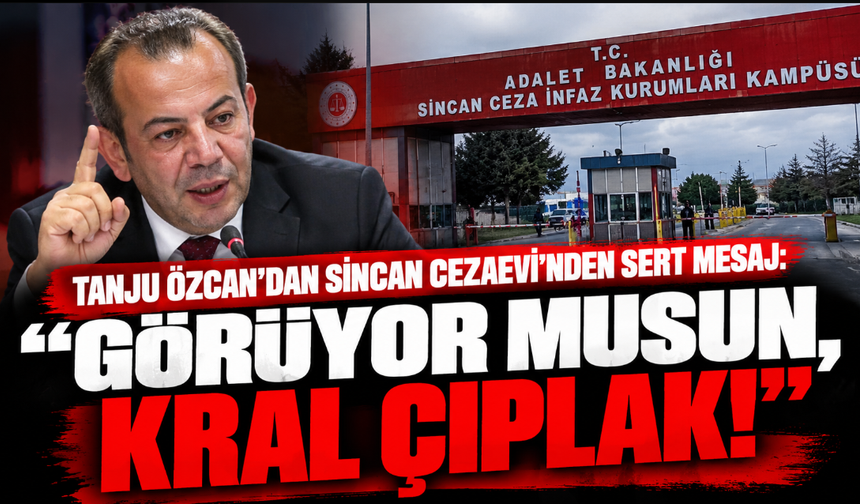Tanju Özcan: “Çalmadan, Cebine Tek Kuruş Koymadan Ceza Aldık”