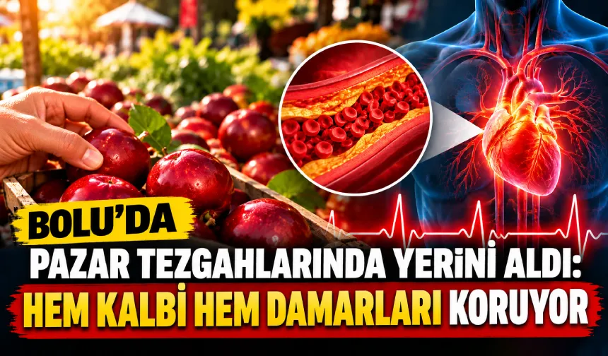 Bolu’da pazar tezgâhlarında yerini aldı: Hem kalbi hem damarları koruyor